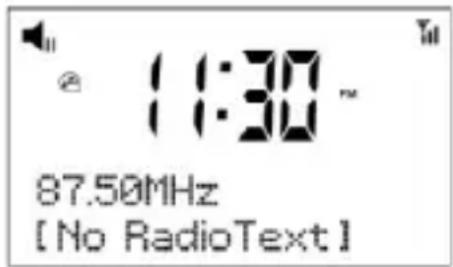 DENVER DAB20 - Funcionamiento de la radio FM - 1
