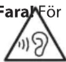 OK ORD 210 DAB+ - VIKTIGA SÄKERHETSANVISNINGAR. LÄS NOGGRANT OCH SPARA FÖR FRAMTIDA REFERENS. - 3