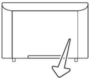 OK ODL 40750FSTIB - Boutons de contrôle du téléviseur - 3