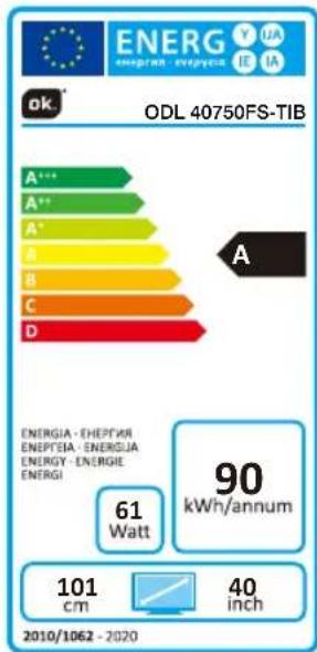 OK ODL 40750FSTIB - Technische Daten - 1
