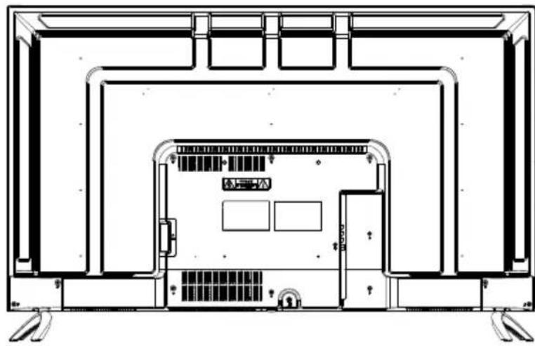 OK ODL 85 UCTIB - Vue arrière des commandes et des prises - 1