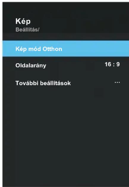 OK ODL 85 UCTIB - A Kép menu konfiguralása - 1