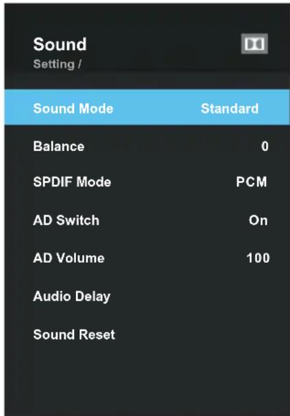 OK ODL 85 UCTIB - Configuring the Sound Menu - 1