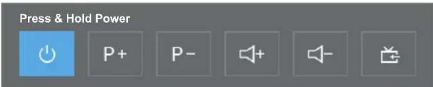 OK ODL 85 UCTIB - Press the button to open the quick operation menu: - 1