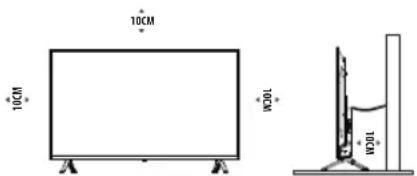 OK ODL 50850USTIB - A TV elhelyezése - 1