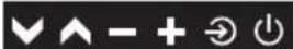 OK ODL 40750FSTB - Przycisk sterowania TV - 4