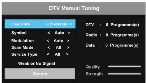 OK ODL 65850UCTIB - When TV signals is Aerial. - 3