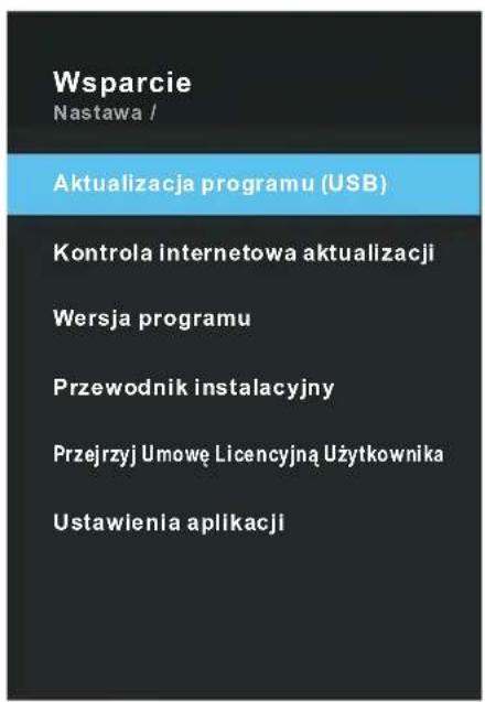 OK ODL 65850UCTIB - Konfigurowanie menu wspomagania - 1