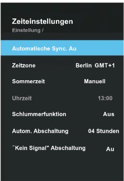 OK ODL 65850UCTIB - Konfigurieren des Timer-Menus (Timer Menu) - 1