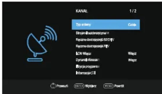 OK ODL 32851HCTB - Menu kanału - 2