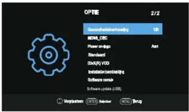 OK ODL 32851HCTB - Sound (Optie) menu - 2