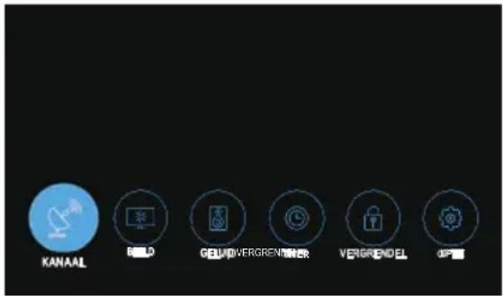 OK ODL 32851HCTB - Hoe door de menu's te bladeren - 1