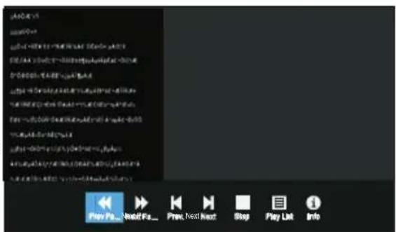 OK ODL 32851HCTB - When playing Text files: - 1