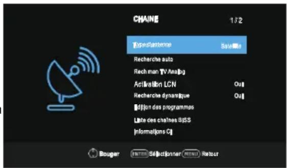 OK ODL 32851HCTB - Configuration du satellite - 1