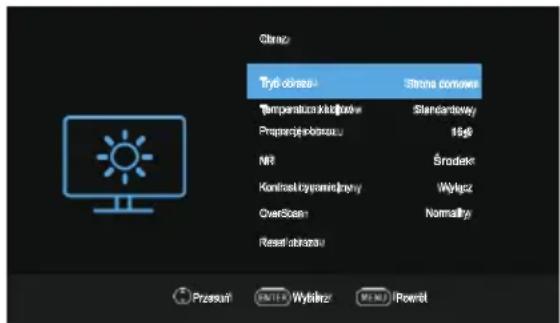 OK ODL 32851HCTB - Menu Obrazu - 1