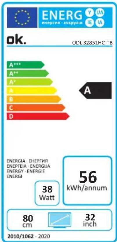 OK ODL 32851HCTB - Specifications - 1