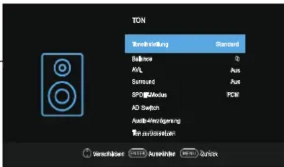 OK ODL 32851HCTB - Sound Menu (Tonmenü) - 1