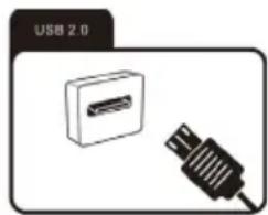 OK ODL 42850FCTAB - USB-apparaten aansluiten - 1