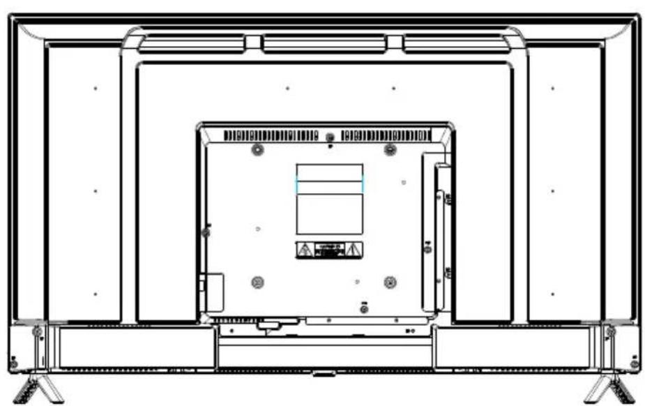 OK ODL 42850FCTAB - Back view controls and sockets - 1