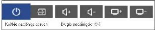 OK ODL 43751USTIB - Przycisk sterowania TV - 2