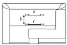 OK ODL 43751USTIB - Muurbeugel - 2