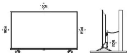 OK ODL 43751USTIB - Plaatsen van de TV - 1