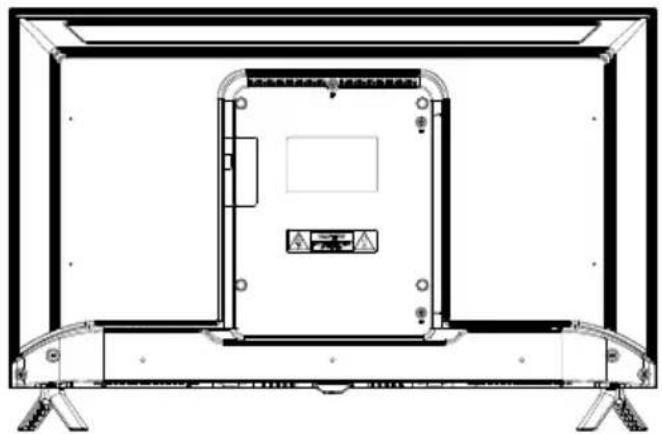 OK ODL 32852FCTIB - Vue arrière des commandes et des prises - 1