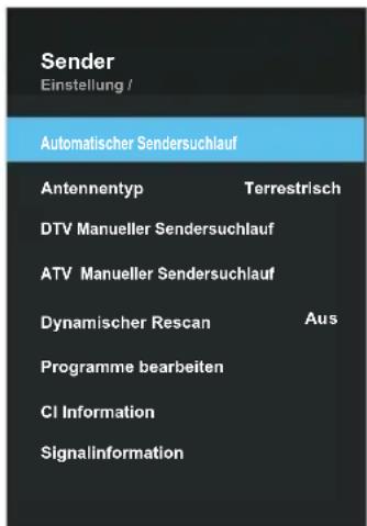 OK ODL 32852FCTIB - Konfigurieren des Kanalmenüs (Channel Menu) - 1