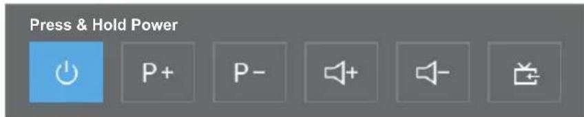 OK ODL 4385 UCTIB - Press the button to open the quick operation menu: - 1