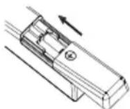 OK ODL 4385 UCTIB - Instalowanie baterii w pilocie - 3