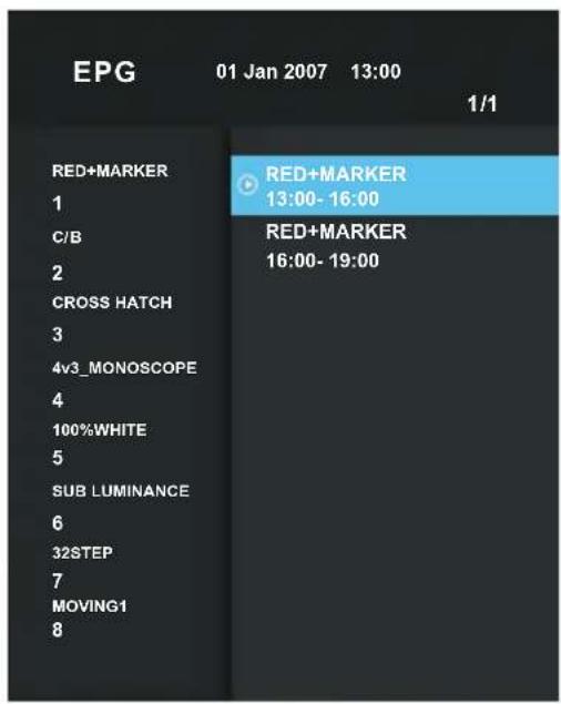 OK ODL 4385 UCTIB - PRZEWODNIK PROGRAMOWY (w trybie DTV) - 2