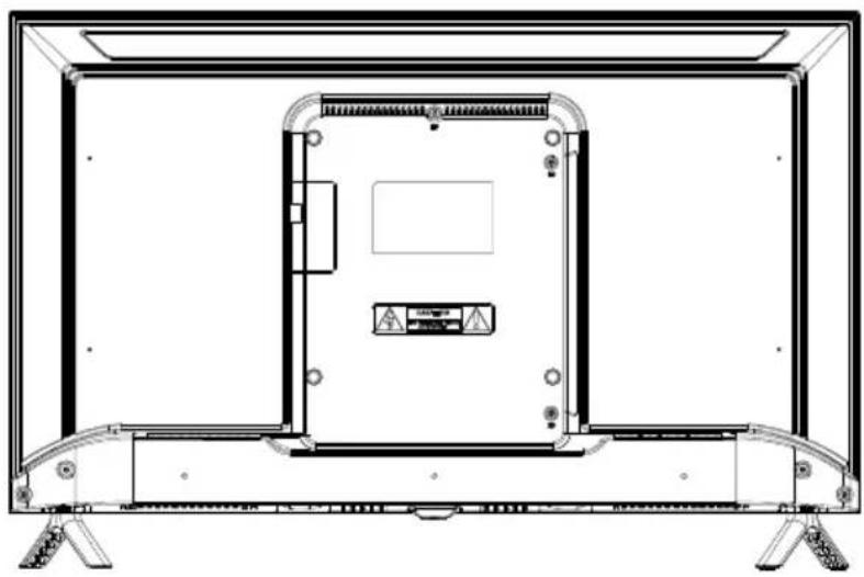 OK ODL 32850FCTAB - Bedieningsknoppen en aansluitingen aan achterkant - 1