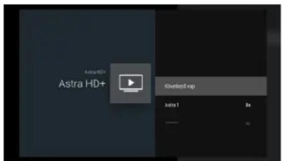 OK ODL 32850FCTAB - Csatornakeresés müholdas módban - 3