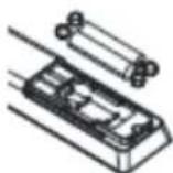 OK ODL 32850FCTAB - Installing Batteries in the Remote Control - 2