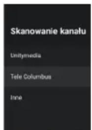 OK ODL 32850FCTAB - Wyszukiwanie Channel (Kanałów) w trybie telewizji Kabel - 1
