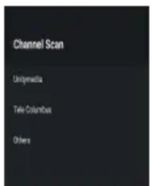 OK ODL 32850FCTAB - Channel search in Cable mode - 1