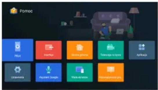 OK ODL 32850FCTAB - Funkcji Help (pomocy) - 1