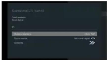 OK ODL 32850FCTAB - Ricerca Channel (Canale) in modalità Cable (Cavo) - 3