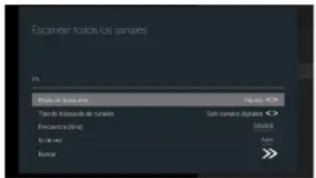 OK ODL 32850FCTAB - Búsqueda de Channel (Canal) en modo Cable - 2