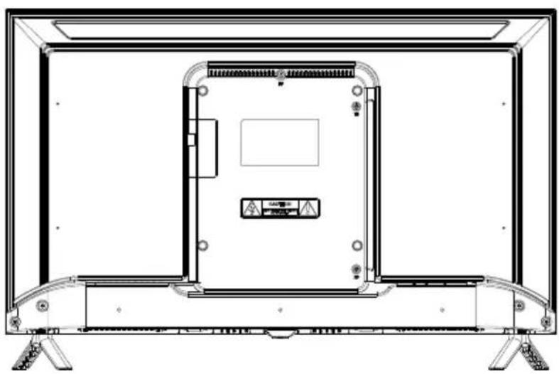 OK ODL 32850FCTAB - Controlli e prese vista posteriore - 1