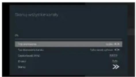 OK ODL 32850FCTAB - Wyszukiwanie Channel (Kanałów) w trybie telewizji Kabel - 2