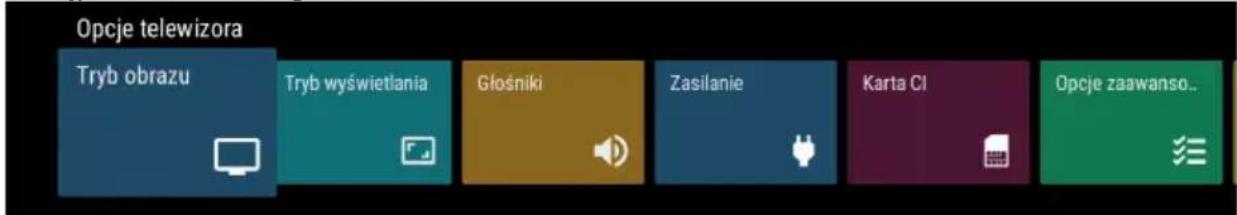 OK ODL 32850FCTAB - TV Options (Opcje TV) - 1
