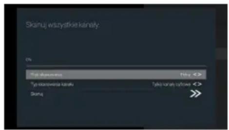 OK ODL 32850FCTAB - Wyszukiwanie Channel (Kanałów) w trybie telewizji Kabel - 3