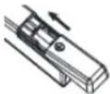 OK ODL 32850FCTAB - Installing Batteries in the Remote Control - 3
