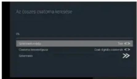 OK ODL 32850FCTAB - Channel (Csatornakeresés) Kábel módban - 3
