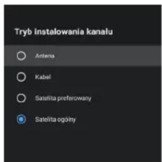 OK ODL 32850FCTAB - Wyszukiwanie kanałów w trybie telewizji satelitarnej - 4