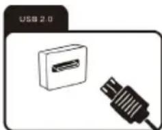 OK ODL 32850FCTAB - USB-Geräte anschließen - 1