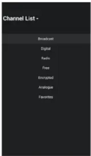 OK ODL 32850FCTAB - Channel list - 3