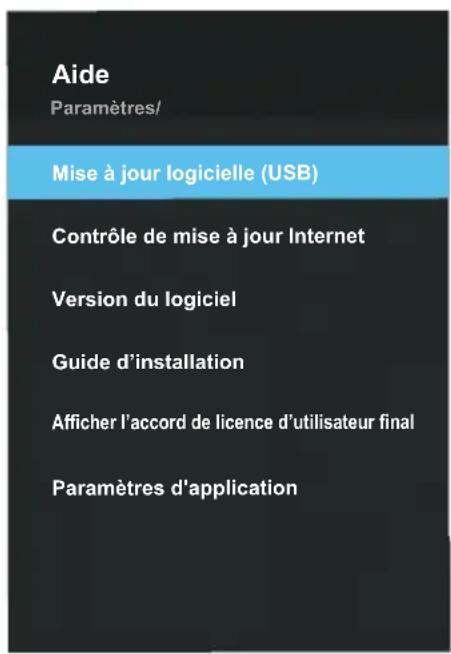 OK ODL 24850HCTIB - Configuration du menu support - 1