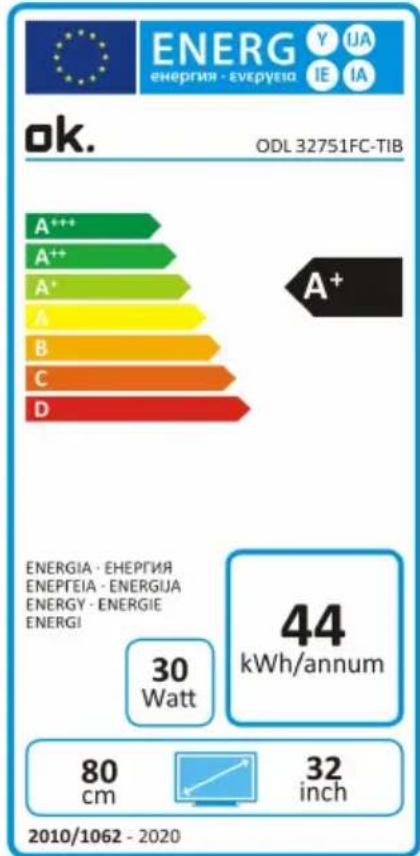 OK ODL 32751FCTIB - Specification - 1